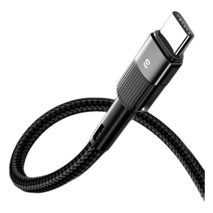 Дата кабель USB 2.0 AM to USB-C 1.0m 7A black Essager (EXCT-XC01) изображение 2