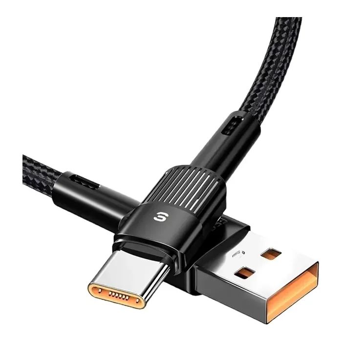 Дата кабель USB 2.0 AM to USB-C 1.0m 7A black Essager (EXCT-XC01) изображение 3