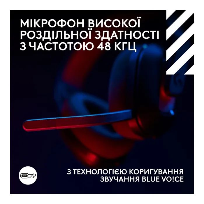 Наушники Logitech G ASTRO A20 X Lightspeed Black (939-002247) изображение 4