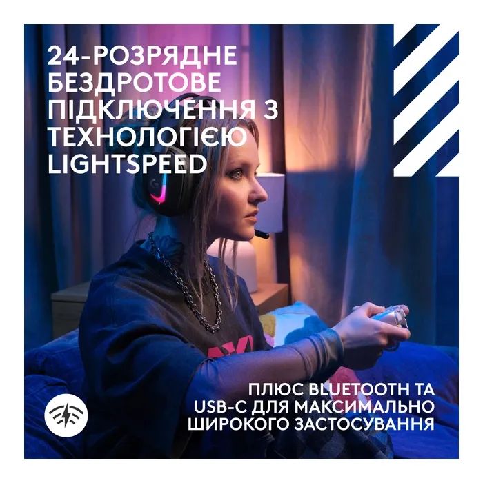 Наушники Logitech G ASTRO A20 X Lightspeed Black (939-002247) изображение 9