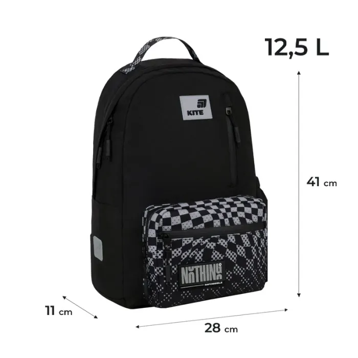 Рюкзак шкільний Kite Education teens 949M Nothing Impossible (K26-949M-2) зображення 12
