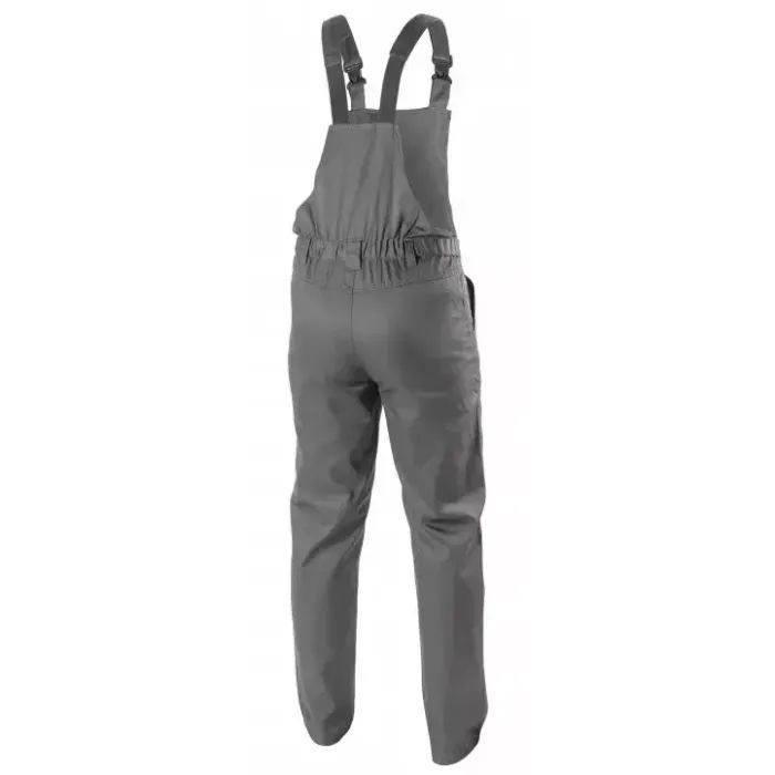 Полукомбинезон рабочий Hoegert FABIAN HT5K308-3XL 65% полиэстер/35% хлопок темно-серый, 3XL (58) (HT5K308-3XL) изображение 2