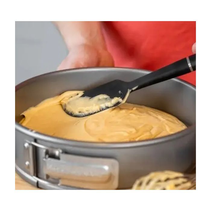 Лопатка кухонна KitchenAid Classic для тіста 30 см чорний (KHH031OHOBE) зображення 3