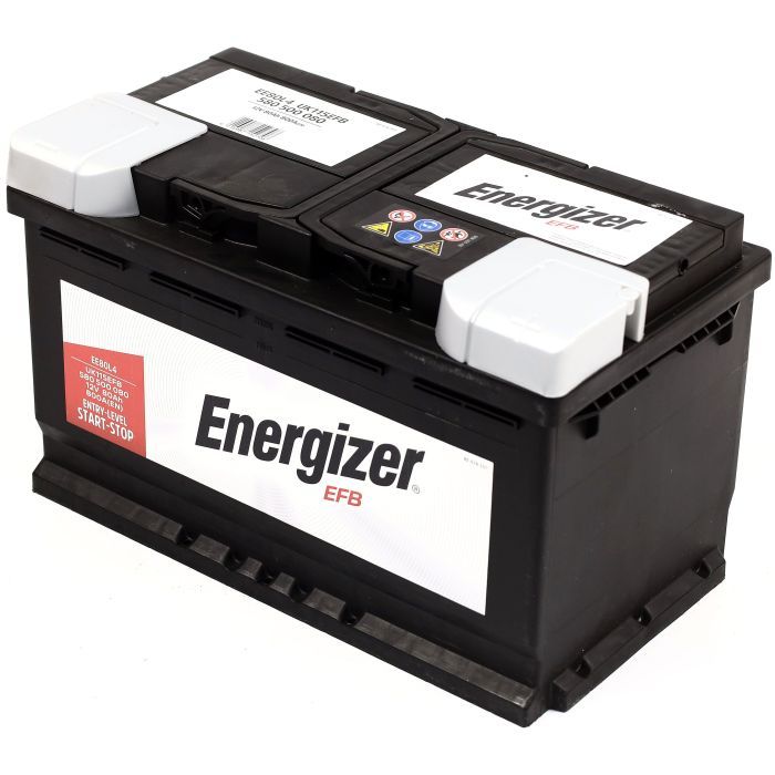Акумулятор автомобільний Energizer 80Ah-12v EFB R, EN800 (580 500 080) зображення 2