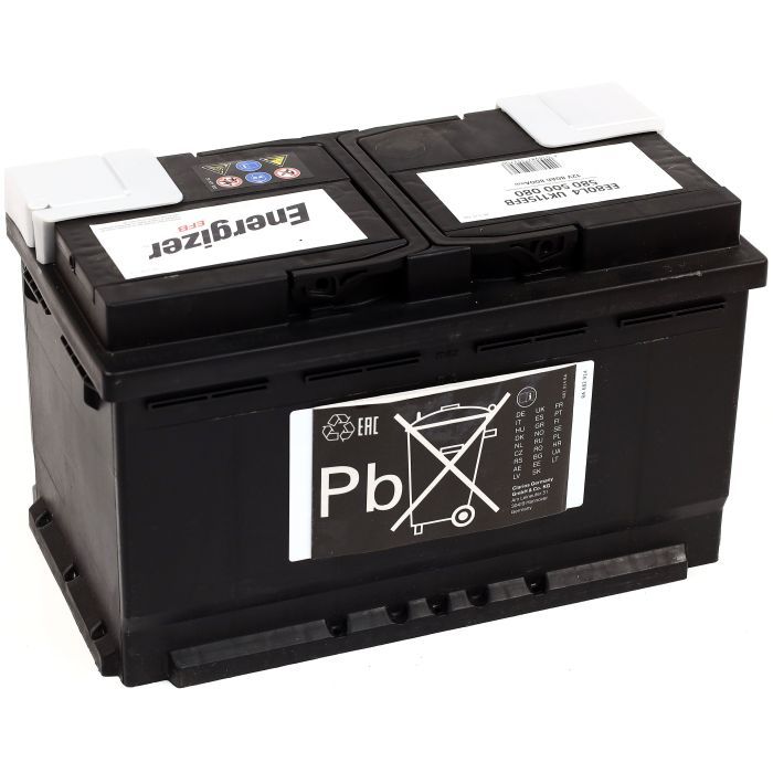 Акумулятор автомобільний Energizer 80Ah-12v EFB R, EN800 (580 500 080) зображення 5