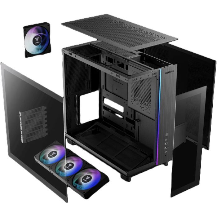 Корпус для ПК Gamdias ATLAS M4 (4711514503791) зображення 9