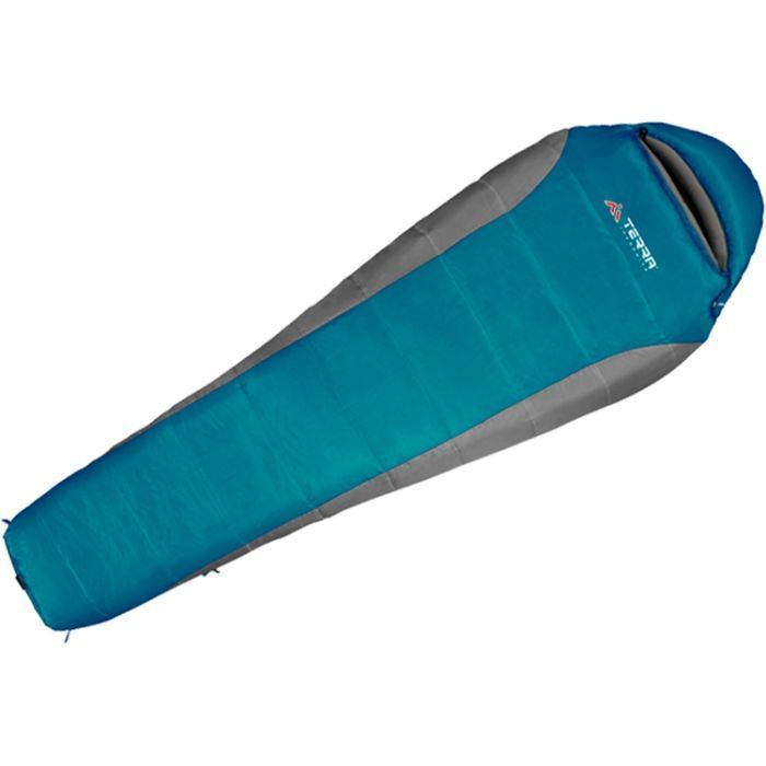 Спальный мешок Terra Incognita Siesta Regular 200 R синій/сірий (4823081505273)