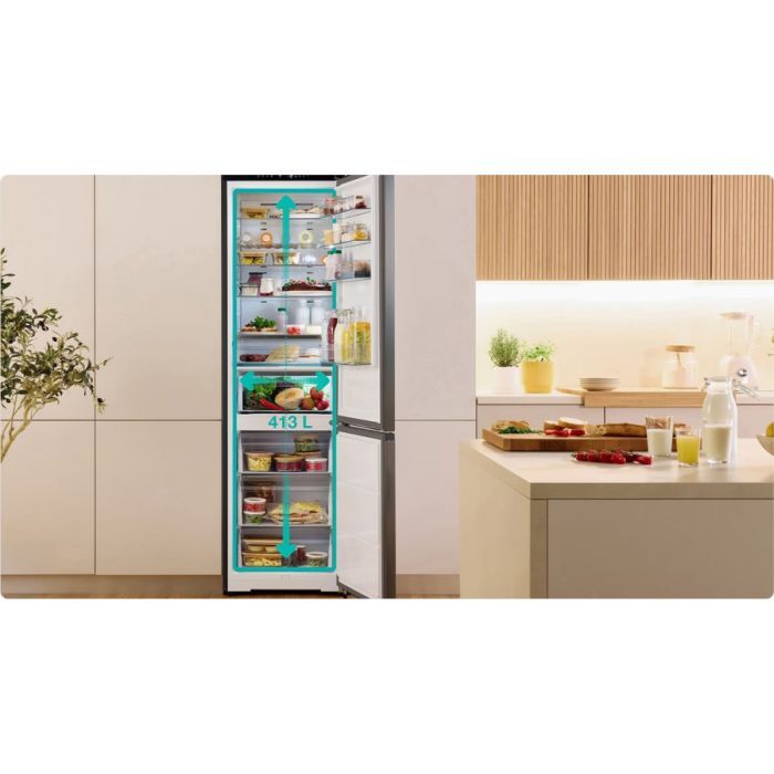 Холодильник Gorenje NRB620E6BX4WFE зображення 6