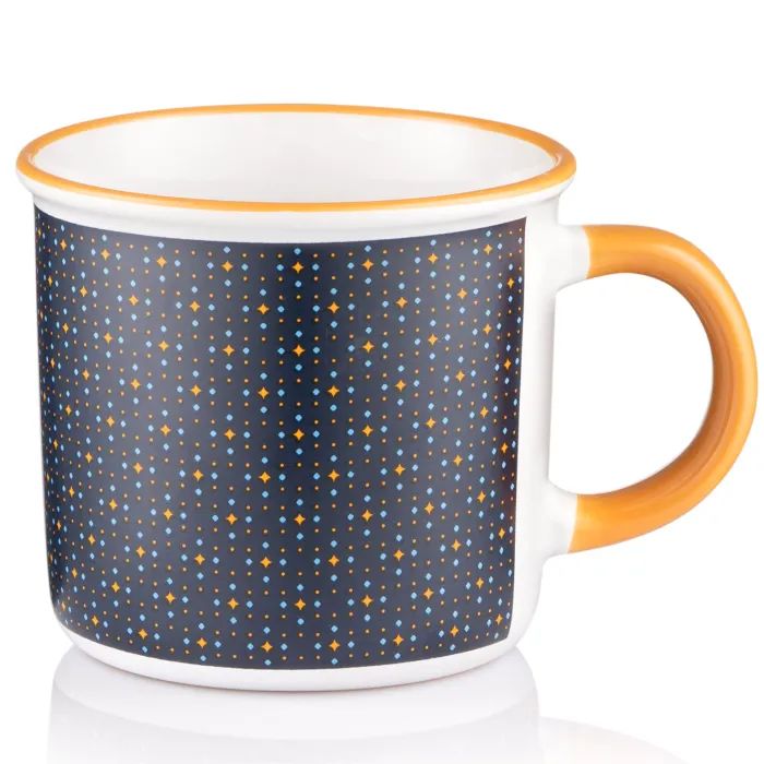 Чашка Ardesto Dad, 400мл, кераміка, багатокольоровий (AR3098) зображення 3