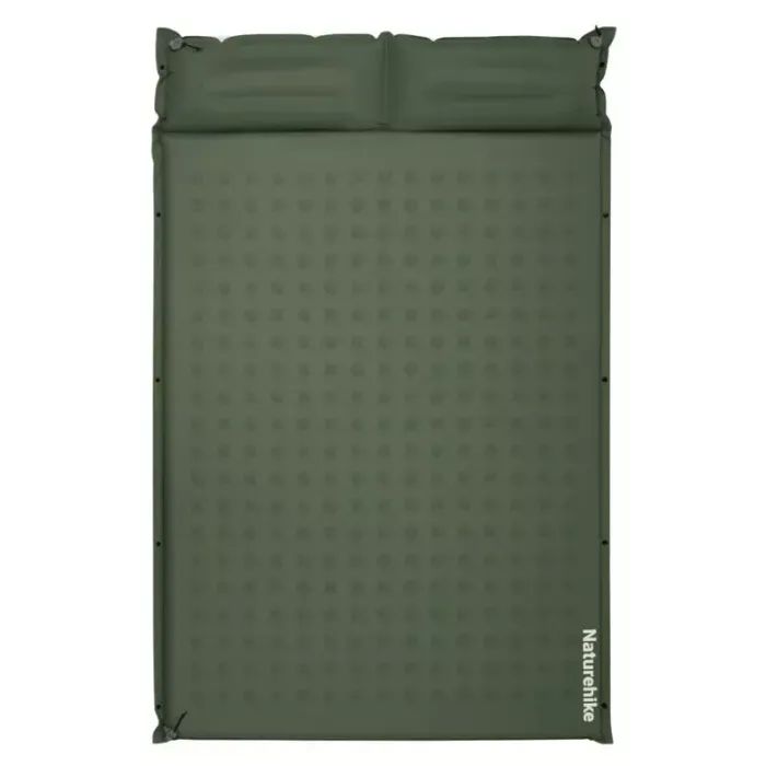 Туристический коврик Naturehike CNK2550WS025, вологостійкий, 200х130х6 см, бежевий (6977465868756)