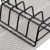 Сушилка для посуды Ardesto Minimalism 39х25х8см, силікон, метал, сірий (ARHK4102DR) изображение 4