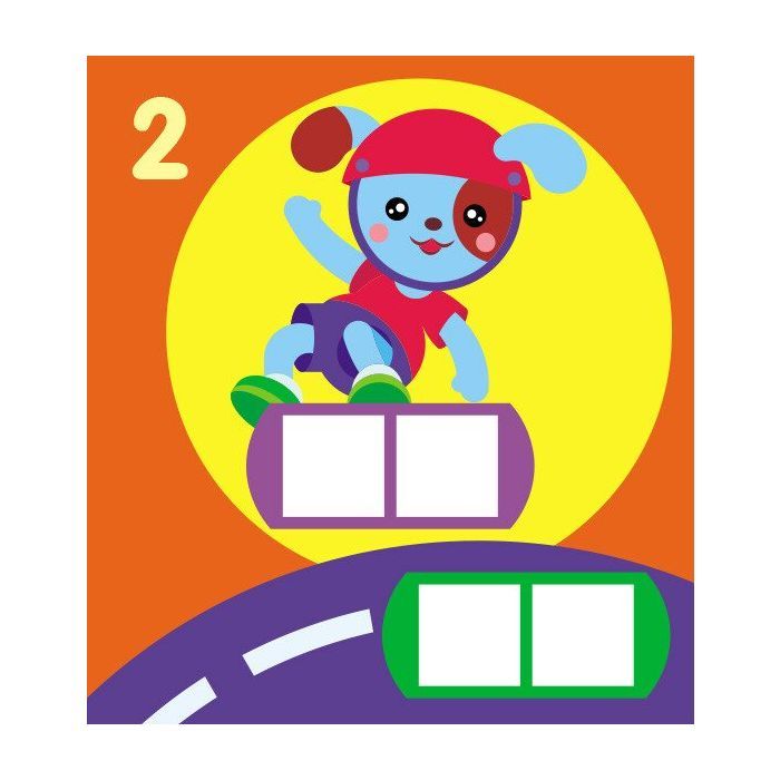 Книга Мозаїка з наліпок. Для дітей від 3 років. Квадратики Ранок (9789667516048) изображение 5