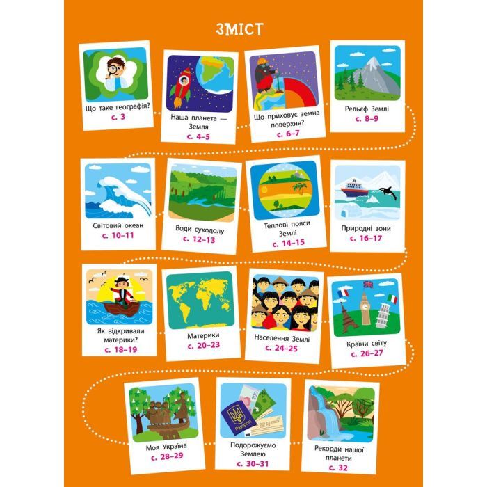 Книга Географія. Дітям про науку Активний розвиток талантів (9786170945280) зображення 3