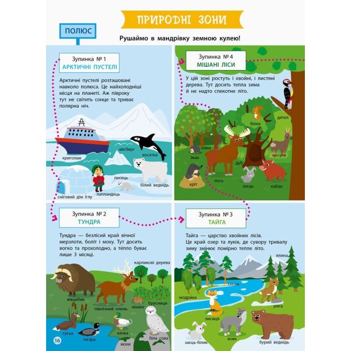 Книга Географія. Дітям про науку Активний розвиток талантів (9786170945280) зображення 9