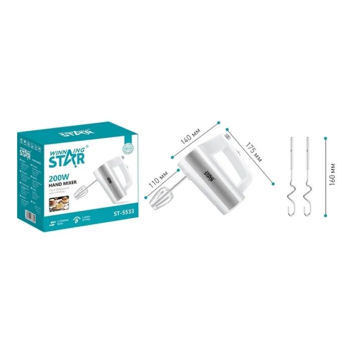 Миксер WINNINGSTAR ST-5533 White изображение 7