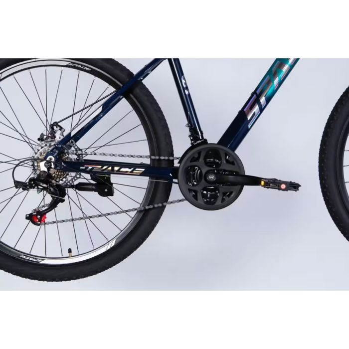 Велосипед Space 27.5" PHAETON DD FR рама-17" AL 2026 синьо-бірюзовий (OPS-SP-27.5-083) зображення 5