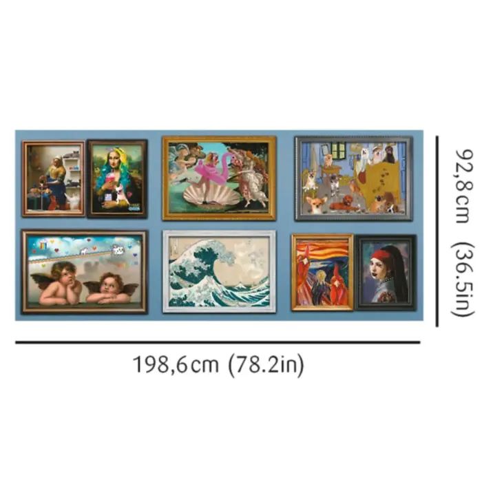 Пазл Trefl UFT Не класична Art Collection, 9000 елементів (5900511810219) зображення 5