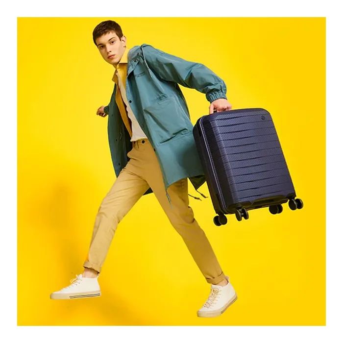 Чемодан Xiaomi Ninetygo Lightweight Luggage 20" Blue (6941413216340) изображение 7