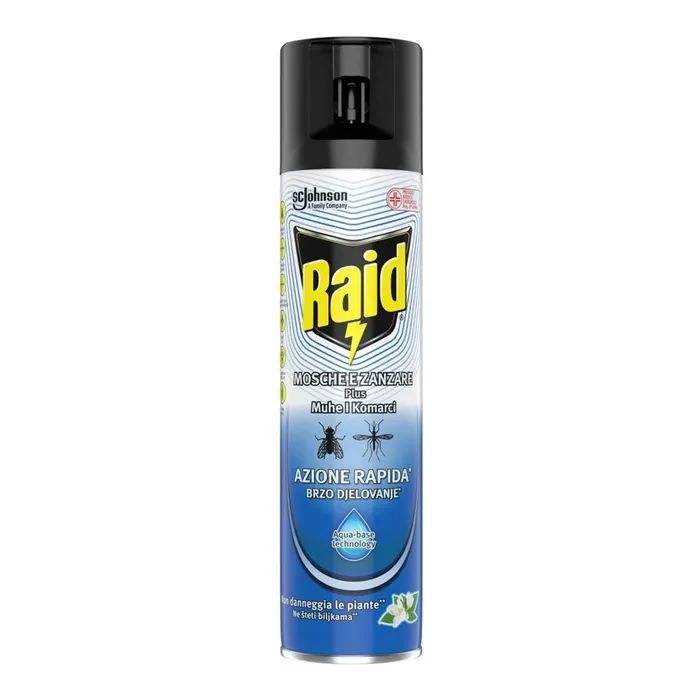Аэрозоль от насекомых Raid Против летающих насекомых 400 мл (5000204342499)