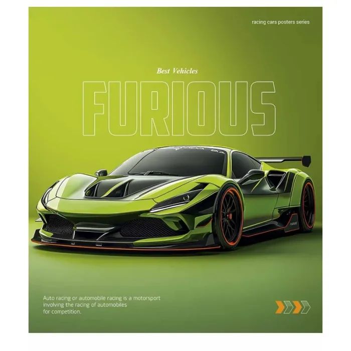 Тетрадь Школярик Cars posters 60 листов клетка (060-3572K) изображение 5