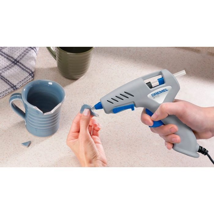 Клейовий пістолет Dremel GlueGun 910, стрижні 7мм, 165° 0.24кг (F.013.091.0JA) зображення 3