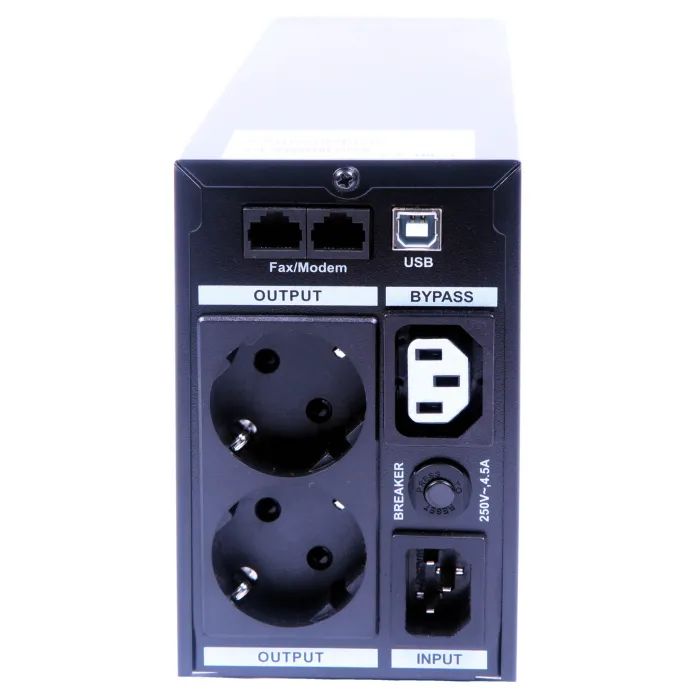 Источник бесперебойного питания SVC 1000-LCD 1000VA (VP-1000-LCD) изображение 3