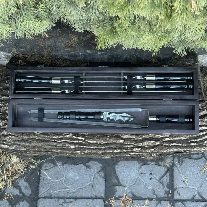Набор для барбекю Metalzavod ШашлиКейс світлий (PN-ShaCase-LT) изображение 2