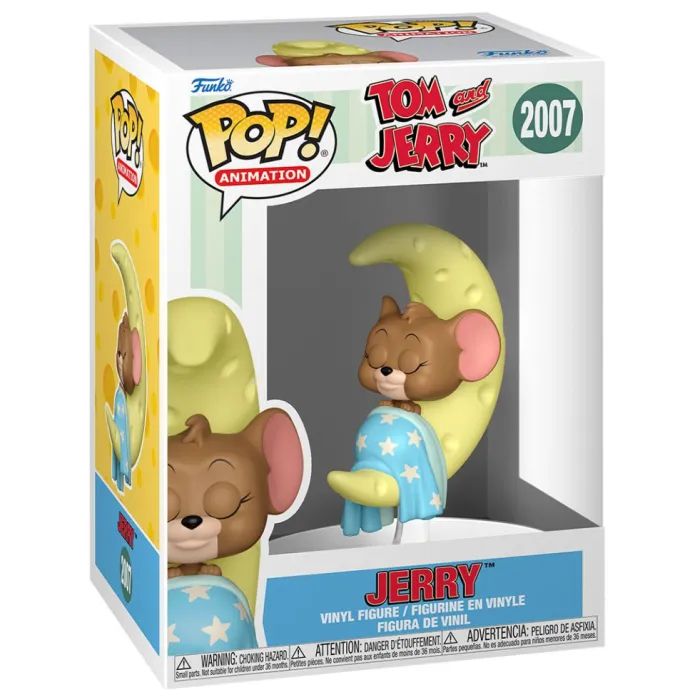Фигурка Funko Pop серии Том и Джерри S4 - Джерри на творожном месяце (86281) изображение 2