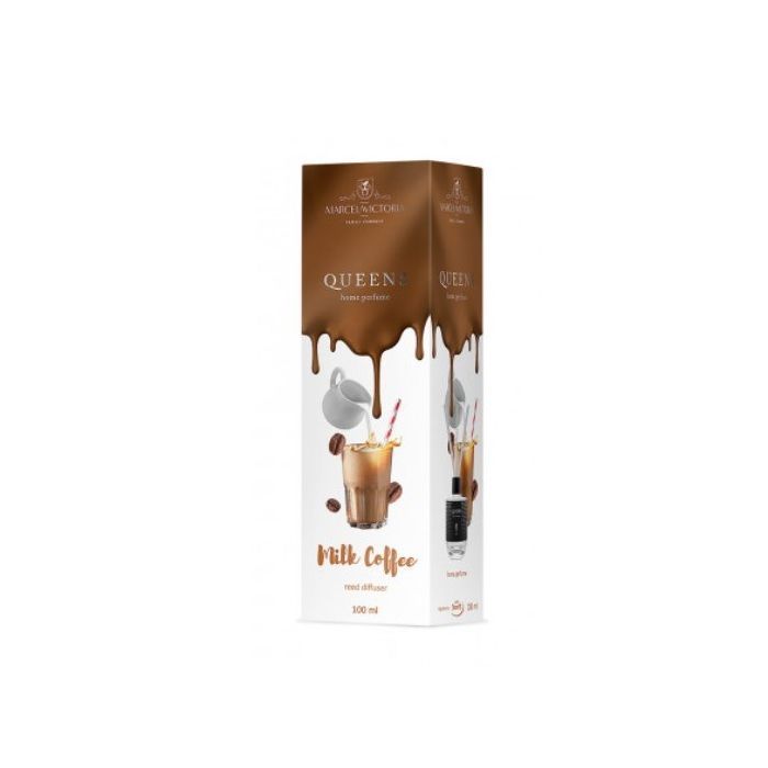 Аромадиффузор Tasotti Car & Home Queens White Milk Coffee 100 мл (100249)