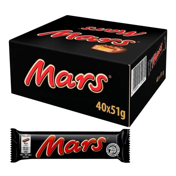 Батончик Mars шоколадний 51 г (502931) зображення 3