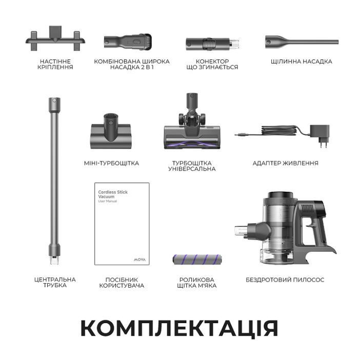 Пылесос MOVA S7 Ultra (V2590E) изображение 12