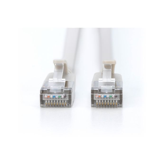 Патч-корд 0.3м, FTP, cat.6A, Sliim, AWG 32/7, Cu, LSZH, grey Digitus (DK-1632-A-003S) изображение 9