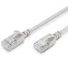 Патч-корд 0.3м, FTP, cat.6A, Sliim, AWG 32/7, Cu, LSZH, grey Digitus (DK-1632-A-003S)