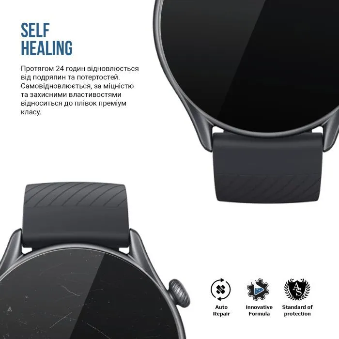 Плівка захисна Armorstandart Matte hydrogel Amazfit GTR 3 6 pcs (ARM91961) зображення 3