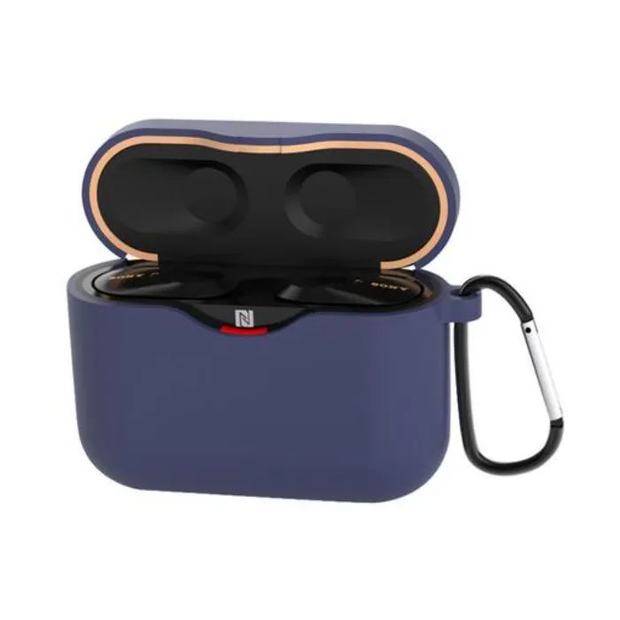 Чохол для навушників BeCover Silicon для Sony WF-1000XM3 Light Blue (705691)