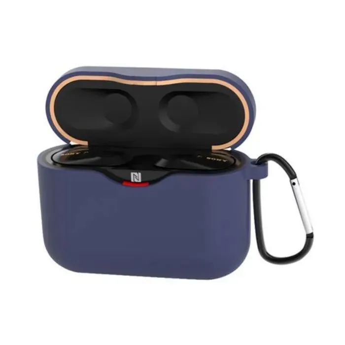 Чохол для навушників BeCover Silicon для Sony WF-1000XM3 Blue (705690)