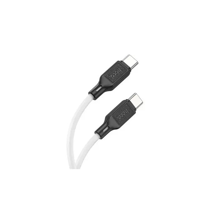Дата кабель USB-C to USB-C 1.0m 60W silicone X90 Cool black HOCO (6931474788467) изображение 3