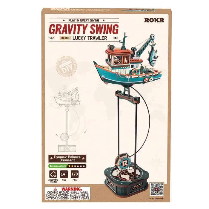 Конструктор Robotime Rokr 3D Lucky Trawler (MCD08) изображение 2