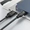 Дата кабель USB 2.0 AM to Lightning 1.2m 2.4A TPE black Acefast (6974316286202) зображення 6