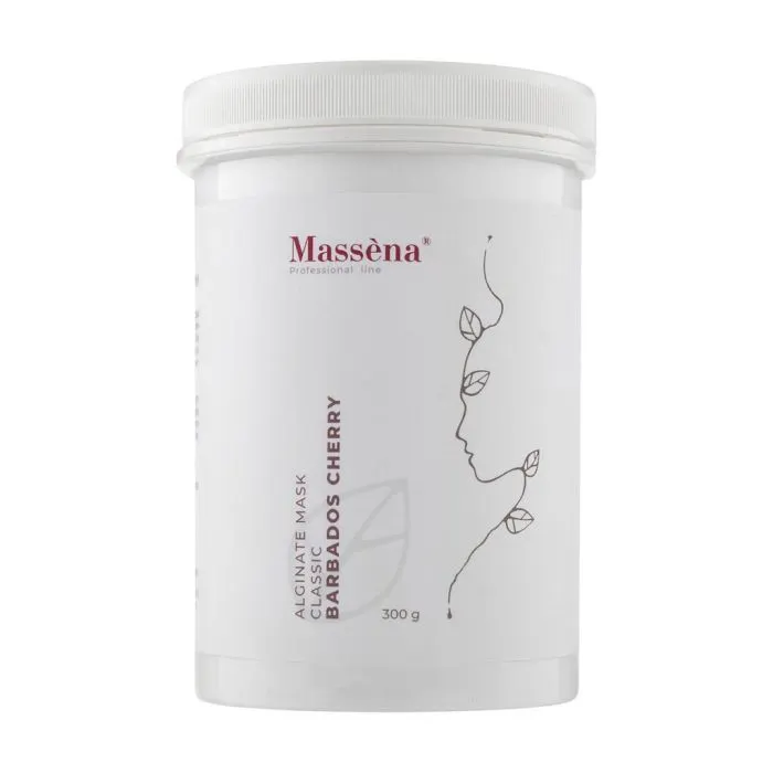 Маска для лица Massena Alginate Mask Classic Barbados Cherry 300 г (3037201331883)