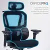 Офісне крісло OfficePro Крісло офісне OfficePro Unity OC710B Black (OC710B) зображення 9