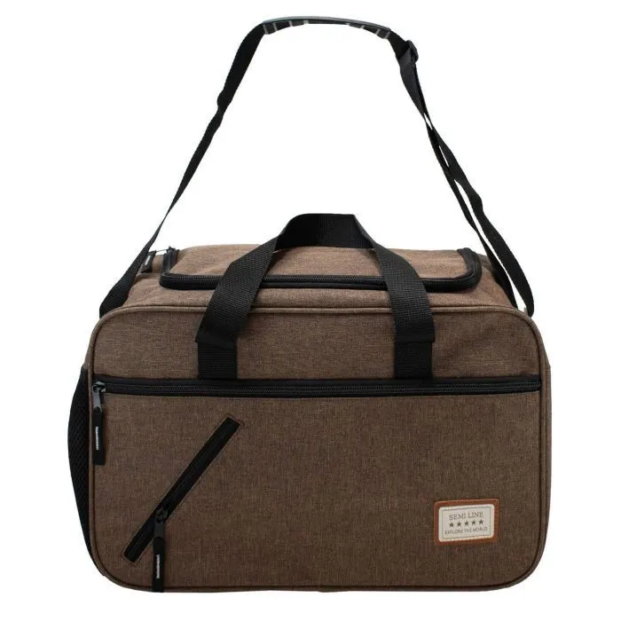 Сумка дорожная Semi Line 20 Brown (T5785-3) (DAS303597) изображение 2