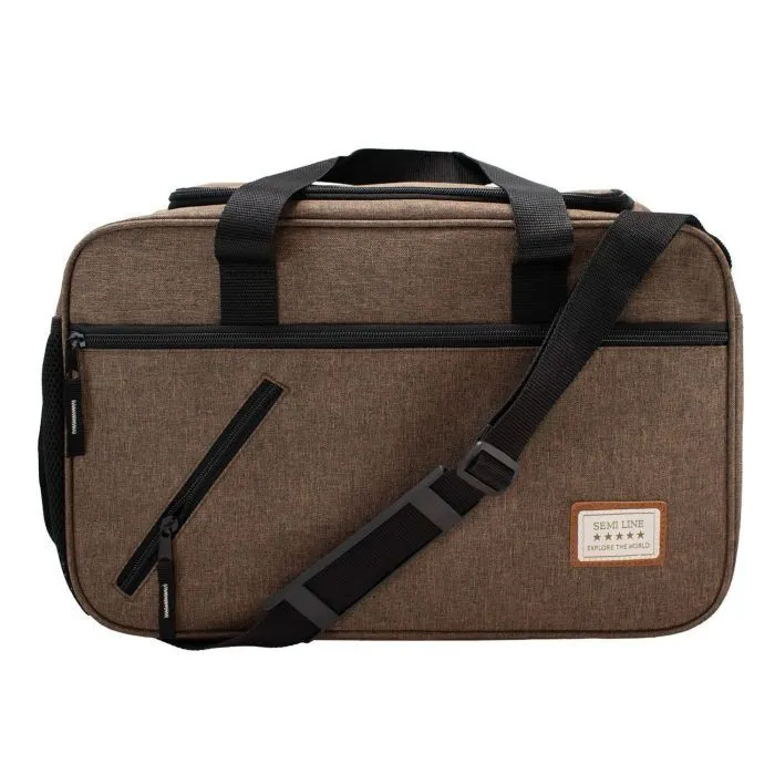 Сумка дорожная Semi Line 20 Brown (T5785-3) (DAS303597) изображение 7