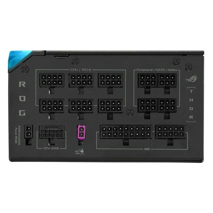 Блок живлення ASUS 1200W ROG Thor Platinum III (90YE00V7-B0NA00) зображення 4