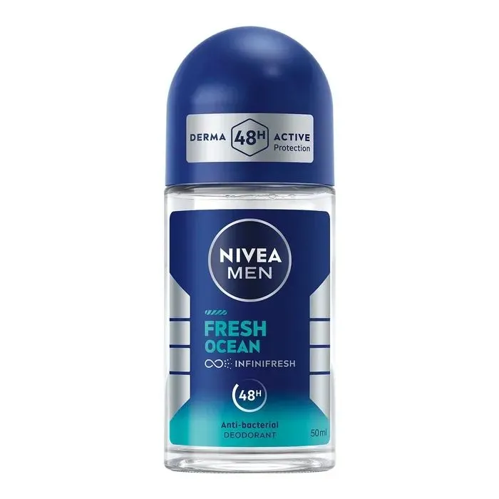 Дезодорант Nivea MEN Fresh Ocean Anti-Bacterial Deodorant 50 мл (42283768)