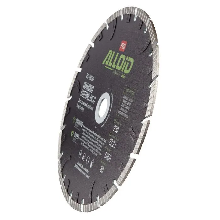 Круг відрізний Alloid Pro, алмазний, Deep Cutting, 230мм (DS-18230) зображення 3