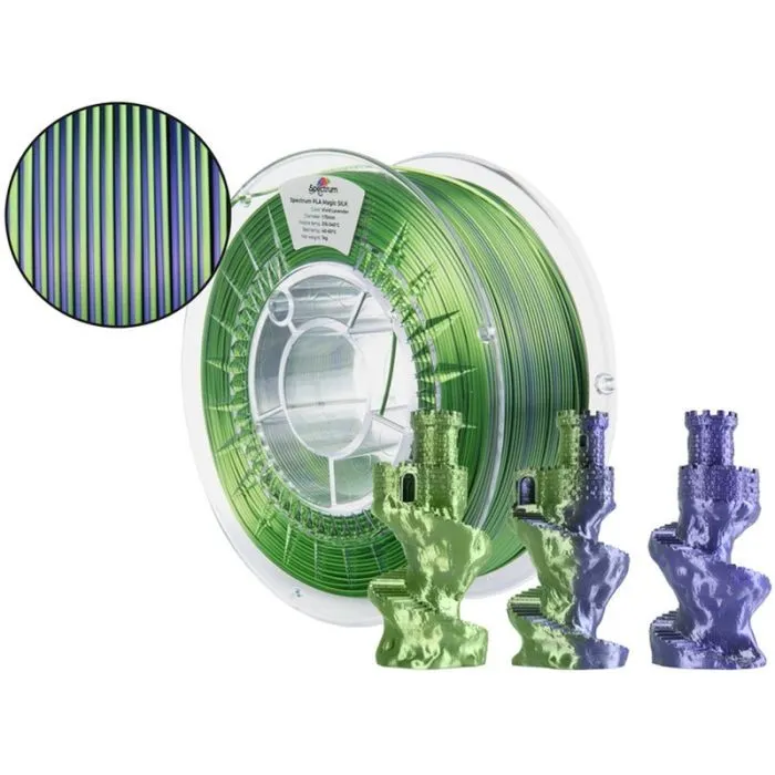 Пластик для 3D-принтера Spectrum PLA Magic SILK 1.75mm 1kg VividLavender (81416) зображення 3