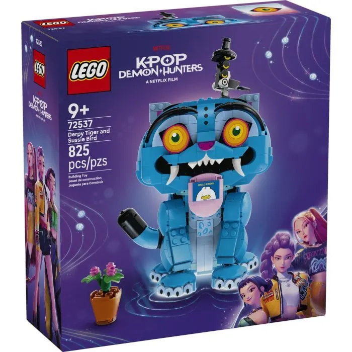 Конструктор LEGO KPop Demon Hunters Дерпи Тайгер и Сюсси Берд (72537)