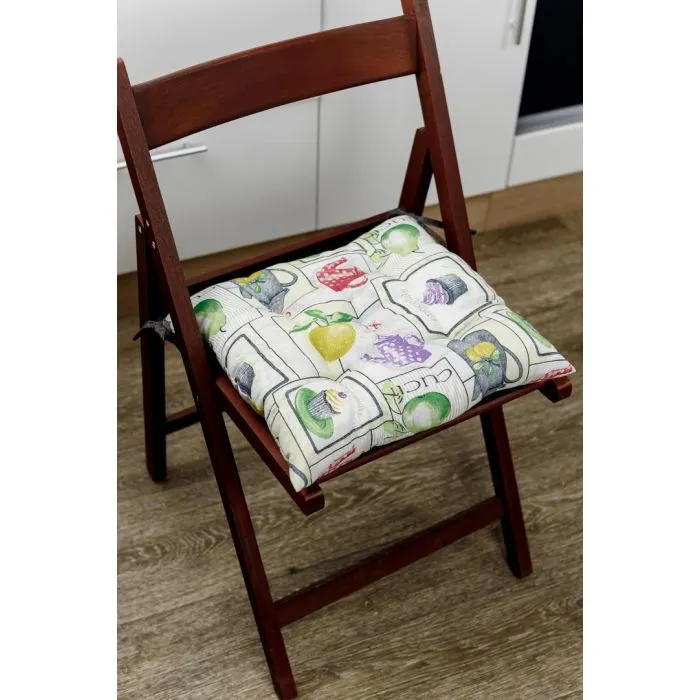 Подушка на стул Прованс CUPCAKE Violet 40 х 40 см (035109)