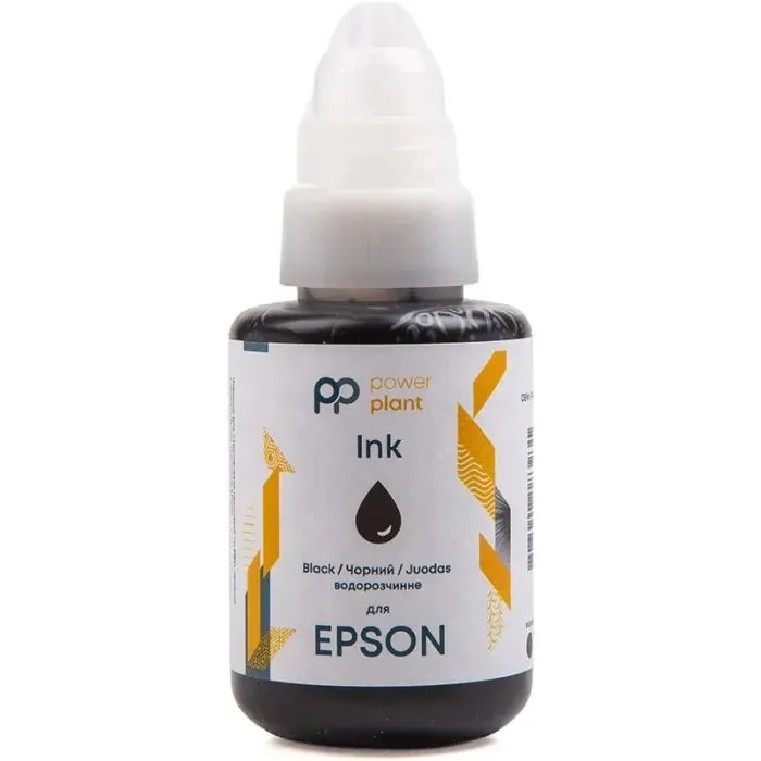 Чорнило PowerPlant для Epson 140г Black (PP-EPS-B)